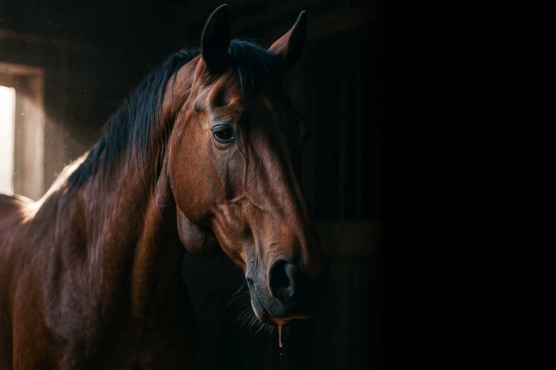 Early signs of Strangles