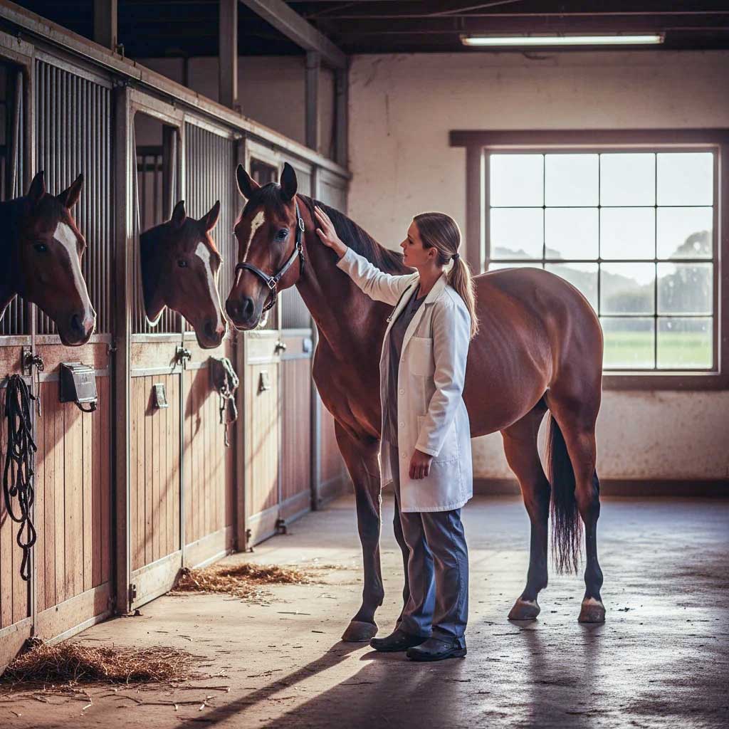 Horse Examination: Reading the Silence