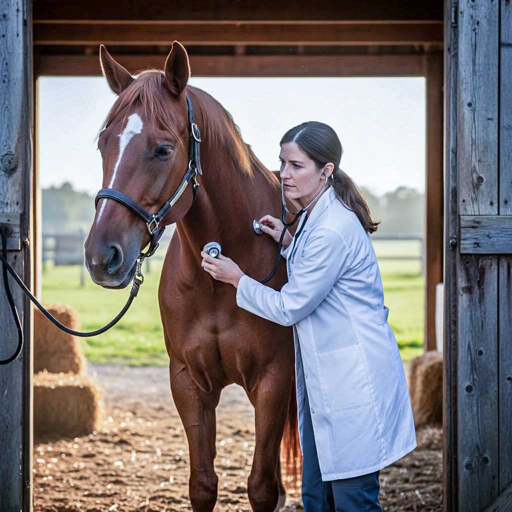 Horse Examination: Reading the Silence