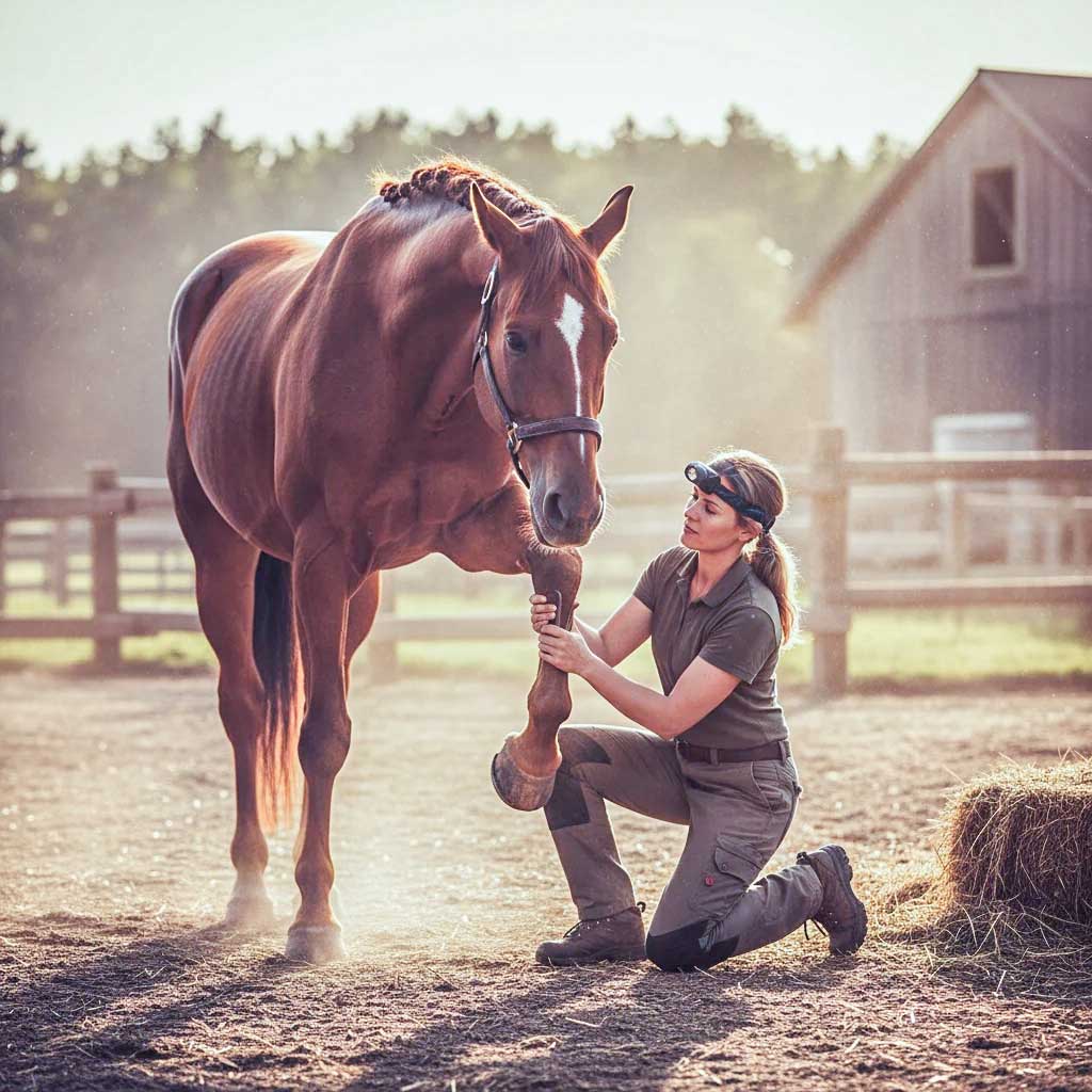 Horse Examination: Reading the Silence