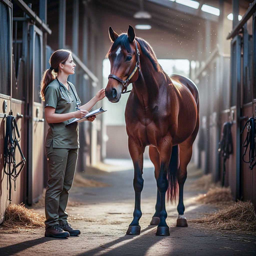 Horse Examination: Reading the Silence
